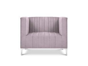 Кресло Kooko Home Tutti, светло-фиолетовое/серебристое цена и информация | Кресла в гостиную | 220.lv