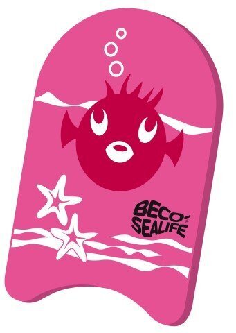 Peldēšanas dēlis Beco Sealife 9653, rozā cena un informācija | Peldēšanas dēļi un nūjas | 220.lv