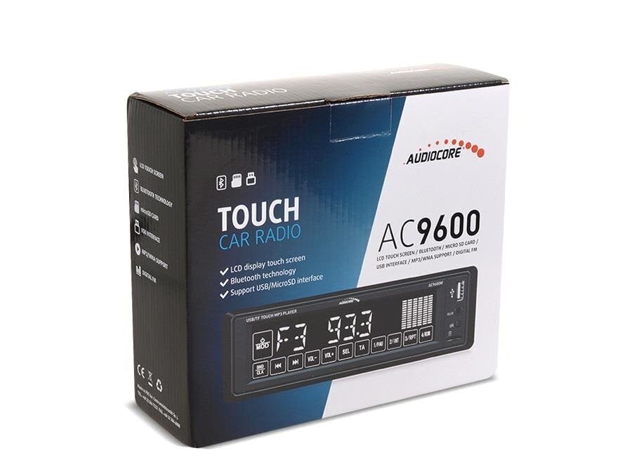 Audiocore AC9600W цена и информация | Auto magnetolas, multimedija | 220.lv