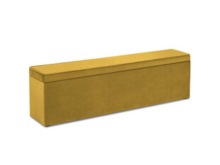 Пуф с ящиком для хранения вещей Milo Casa Bruno 200, желтый цена и информация | Кресла-мешки и пуфы | 220.lv