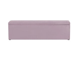 Pufs ar uzglabāšanas nodalījumu Milo Casa Lara 180, gaiši violets cena un informācija | Sēžammaisi, pufi | 220.lv