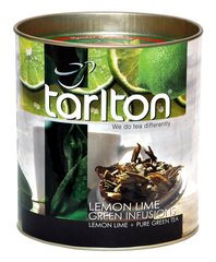 TARLTON Lemon Lime tea, Citrons Laims Ceilonas Zaļā beramā lielo lapu tēja, 100g цена и информация | Чай | 220.lv