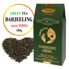 DARJEELING Green tea - Izsmalcināta Indijas zaļā beramā lapu tēja, 100 g cena un informācija | Tēja | 220.lv