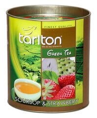 TARLTON Soursop & Strawberry Green tea, Soursopa & Zemeņu Ceilonas Zaļā beramā lielo lapu tēja, 100g цена и информация | Чай | 220.lv