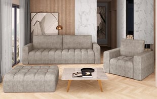 Mīksto mēbeļu komplekts NORE Lazaro 08, smilškrāsas cena un informācija | Dīvānu komplekti | 220.lv