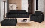 Комплект мягкой мебели NORE Lazaro 15, черный
