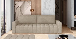 Mīksto mēbeļu komplekts NORE Lazaro 17, smilškrāsas cena un informācija | Dīvānu komplekti | 220.lv