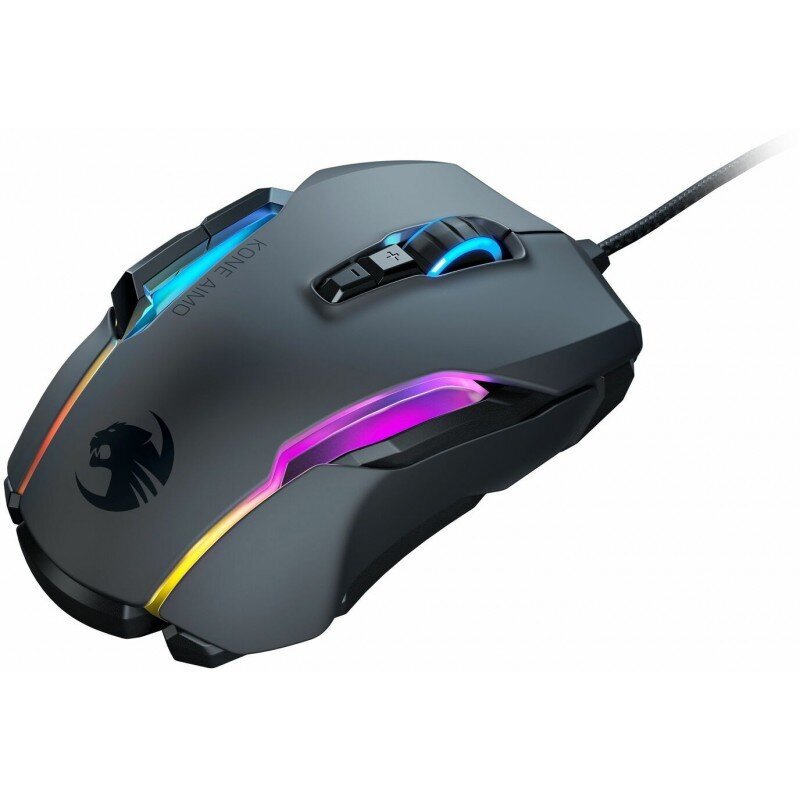 Roccat Kone Aimo Remastered, melns cena un informācija | Peles | 220.lv