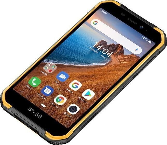Ulefone Armor X6 2/16GB Dual SIM Black/Yellow cena un informācija | Mobilie telefoni | 220.lv