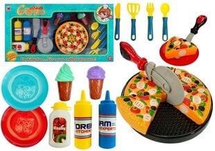 Игрушечная пицца с посудой, 20 частей цена и информация | Игрушки для девочек | 220.lv