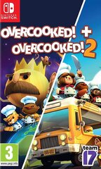 Overcooked! + Overcooked! 2, Nintendo Switch цена и информация | Игра SWITCH NINTENDO Монополия | 220.lv