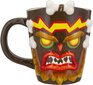 Crash Bandicoot - Uka Uka Shaped Mug cena un informācija | Datorspēļu suvenīri | 220.lv