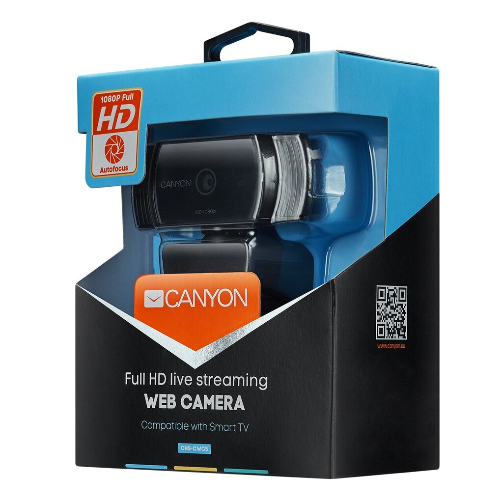 Canyon CNS-CWC5 cena un informācija | Datoru (WEB) kameras | 220.lv