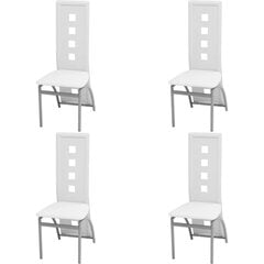 Обеденные стулья, 4 шт. цена и информация | Стулья для кухни и столовой | 220.lv