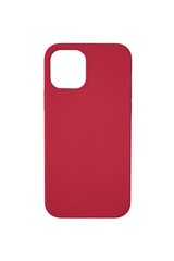 Silikona vāciņš paredzēts iPhone 12 PRO MAX SoundBerry, sarkana- HIBISCUS cena un informācija | Telefonu vāciņi, maciņi | 220.lv