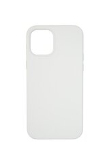 Silikona vāciņš paredzēts iPhone 12 MINI SoundBerry, balta cena un informācija | Telefonu vāciņi, maciņi | 220.lv