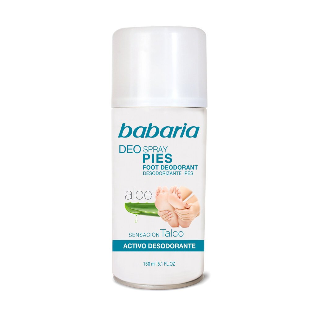 Aerosola dezodorants kājām Babaria, 150 ml cena un informācija | Dezodoranti | 220.lv