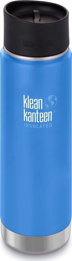 Klean Kanteen Termoss Wide Café Cap 2.0 pacific sky matt 592ml (1003330) cena un informācija | Termosi, termokrūzes | 220.lv