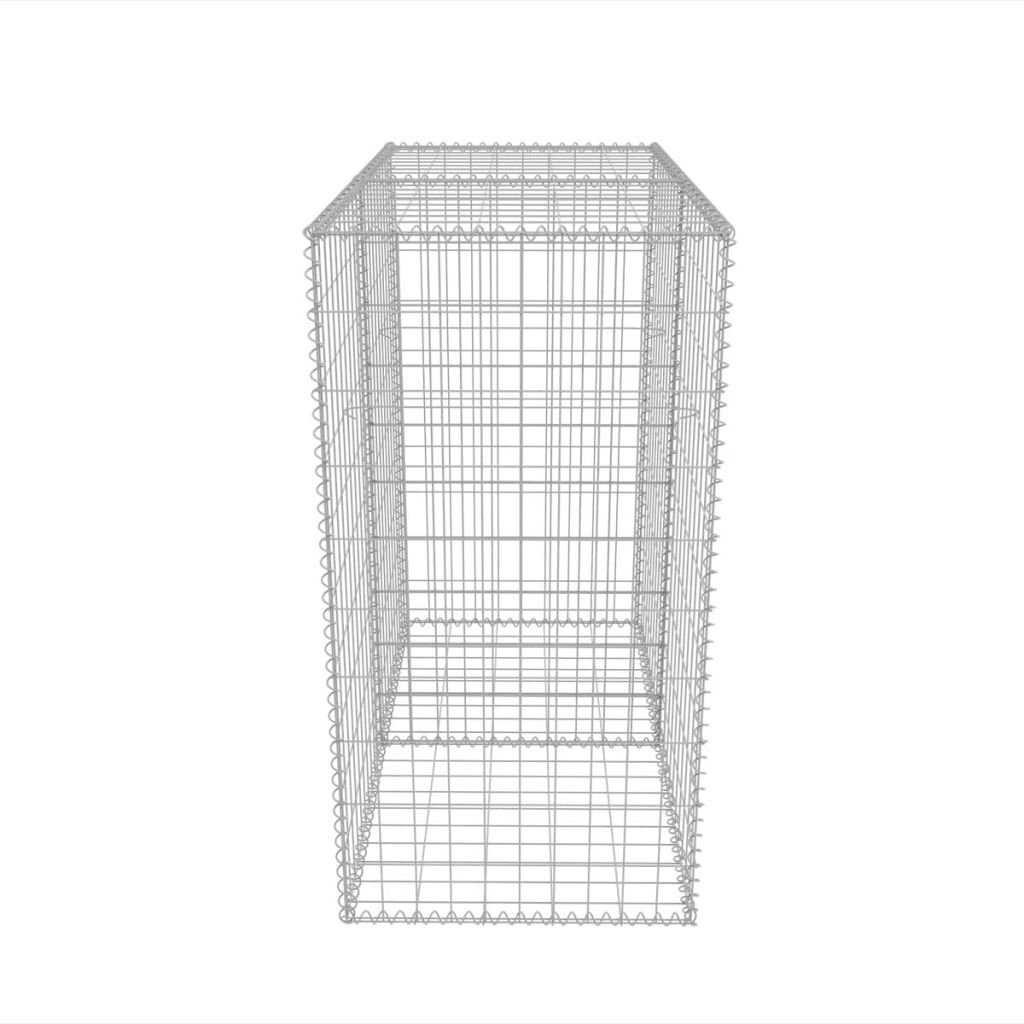 Gabiona grozs, tērauda, 100x50x100cm cena un informācija | Dārza instrumenti | 220.lv