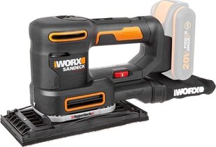 Плоская шлифовальная машина Worx WX820.9 цена и информация | Шлифовальные машины | 220.lv