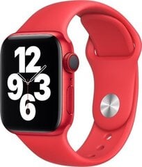 Браслет для смарт-часов Apple 40мм (PRODUCT) RED Sport Band цена и информация | Аксессуары для смарт-часов и браслетов | 220.lv