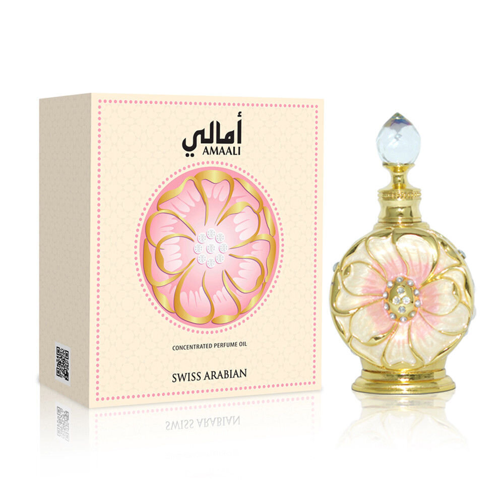 Amali by Swiss Arabian koncentrēta parfimērijas eļļa sievietēm, 15 ml cena un informācija | Sieviešu smaržas | 220.lv