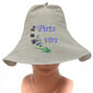 Lina pirts cepure ar izšuvumu PIRTS VĪRS цена и информация | Pirts lietas | 220.lv