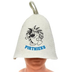 Банная шапка с вышивкой «PIRTNIEKS» цена и информация | Аксессуары для сауны и бани | 220.lv