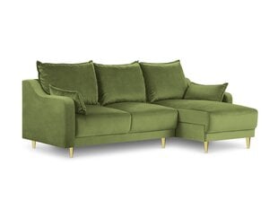 Universāls stūra dīvāns Mazzini Sofas Pansy, gaiši zaļš cena un informācija | Stūra dīvāni | 220.lv