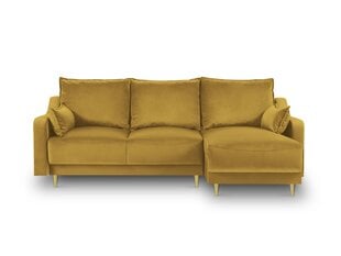 Universāls stūra dīvāns Mazzini Sofas Pansy, dzeltens цена и информация | Угловые диваны | 220.lv
