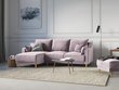 Universāls stūra dīvāns Mazzini Sofas Pansy, rozā cena un informācija | Stūra dīvāni | 220.lv