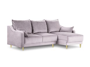 Универсальный мягкий уголок Mazzini Sofas Pansy, розовый цена и информация | Угловые диваны | 220.lv