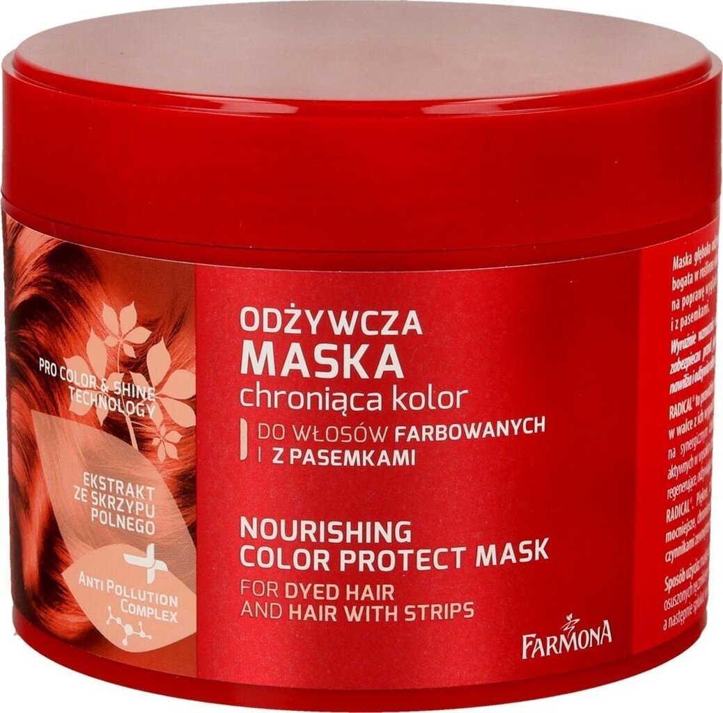 Barojoša maska krāsotiem matiem Farmona Radical 300 ml cena un informācija | Matu uzlabošanai | 220.lv