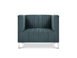 Krēsls Kooko Home Tutti, zaļas/sudrabainas krāsas цена и информация | Atpūtas krēsli | 220.lv
