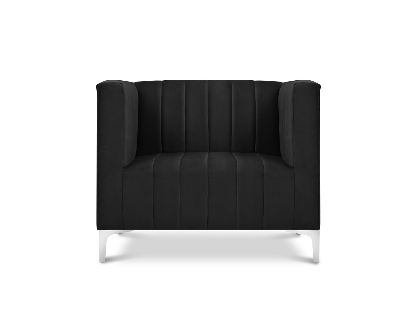 Krēsls Kooko Home Tutti, melnas/sudrabainas krāsas cena un informācija | Atpūtas krēsli | 220.lv