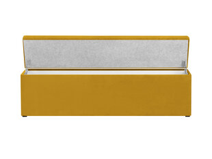 Пуф с ящиком для хранения вещей Milo Casa Lara 200, желтый цена и информация | Кресла-мешки и пуфы | 220.lv