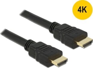 Delock 84752, HDMI, 1 m cena un informācija | Kabeļi un vadi | 220.lv