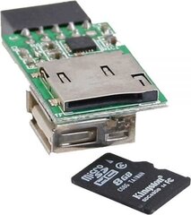 InLine 76638 цена и информация | Адаптеры и USB разветвители | 220.lv