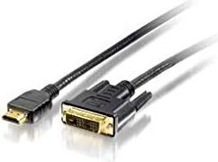 Equip 119329, HDMI/DVI-D, 10 m cena un informācija | Kabeļi un vadi | 220.lv