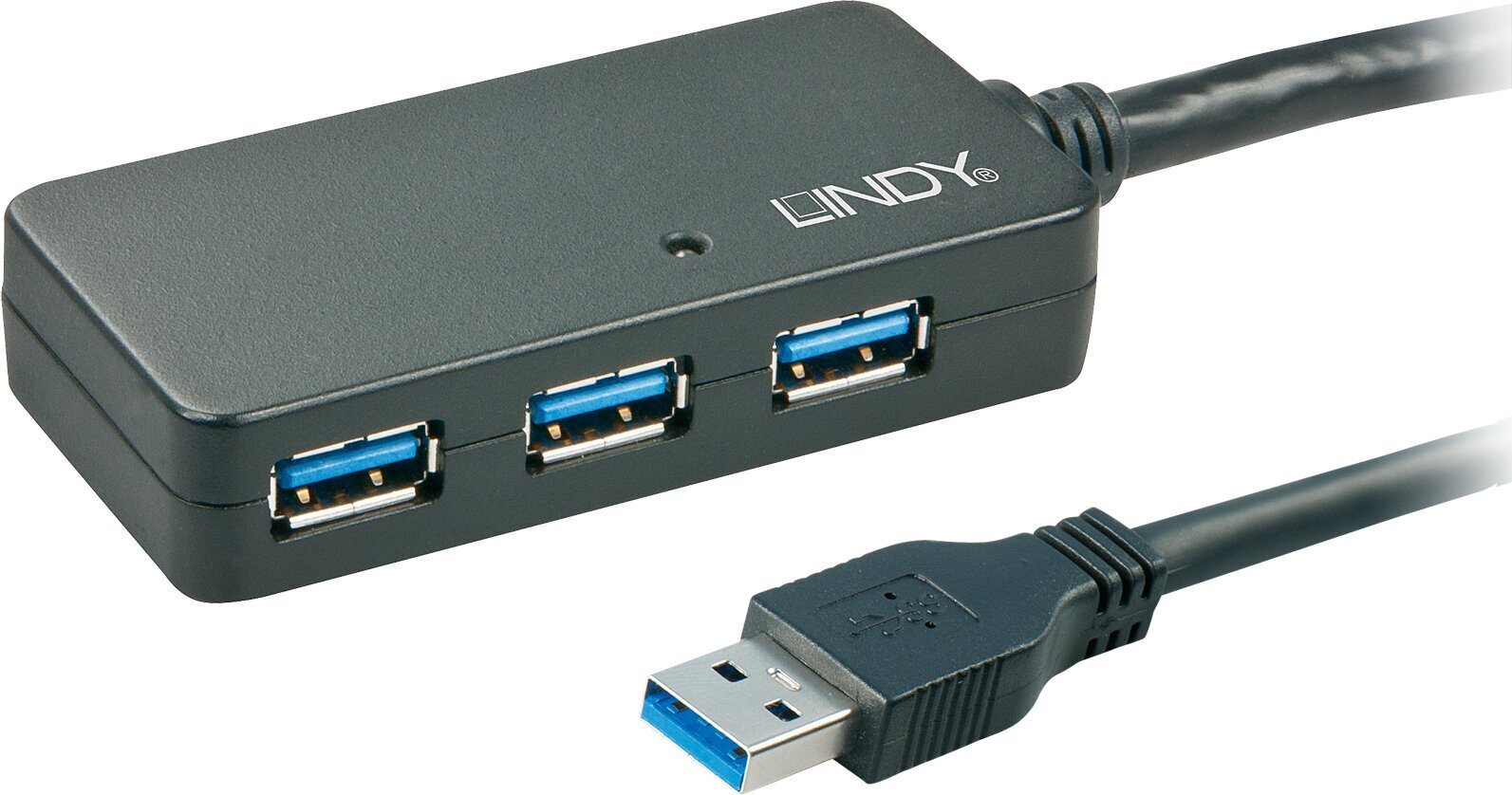 CABLE USB3 EXTENSION HUB 10M/ACTIVE 43159 LINDY cena un informācija | Adapteri un USB centrmezgli | 220.lv