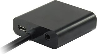 HDMI uz SVGA ar Audio Adapteris Equip 11903607 cena un informācija | Adapteri un USB centrmezgli | 220.lv