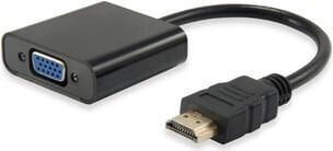 HDMI uz SVGA ar Audio Adapteris Equip 11903607 cena un informācija | Adapteri un USB centrmezgli | 220.lv