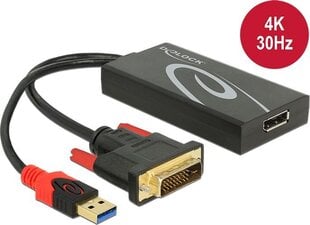 Delock 62596 цена и информация | Адаптеры и USB разветвители | 220.lv