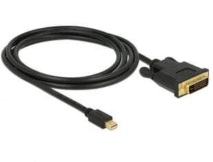 Delock 83989, DVI-D/Mini DP, 2 m цена и информация | Кабели и провода | 220.lv