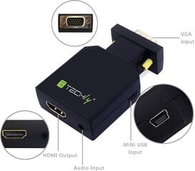 Techly 026517 cena un informācija | Adapteri un USB centrmezgli | 220.lv