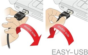 Delock 65522 cena un informācija | Adapteri un USB centrmezgli | 220.lv