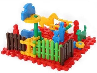 Bērnu bloķi - konstruktors "Mana Ferma", 31 daļa cena un informācija | Mario-Inex Rotaļlietas, bērnu preces | 220.lv