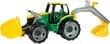 Traktors ar frontālo iekrāvēju un ekskavatora kausu LENA Giga Trucks, 65cm цена и информация | Rotaļlietas zēniem | 220.lv