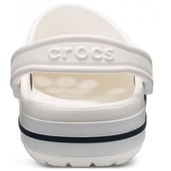 Шлепанцы женские Crocs™ Bayaband Clog, белые цена и информация | Шлепанцы, тапочки для женщин | 220.lv