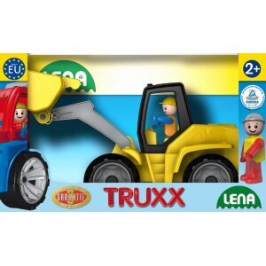 Frontālais iekrāvējs LENA Truxx" 38 cm cena un informācija | Rotaļlietas zīdaiņiem | 220.lv